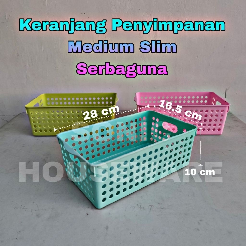 Keranjang Surat Slim Tinggi Panjang Tempat Wadah Penyimpanan Tempat Obat Resep Apotik Apotek Kuitans