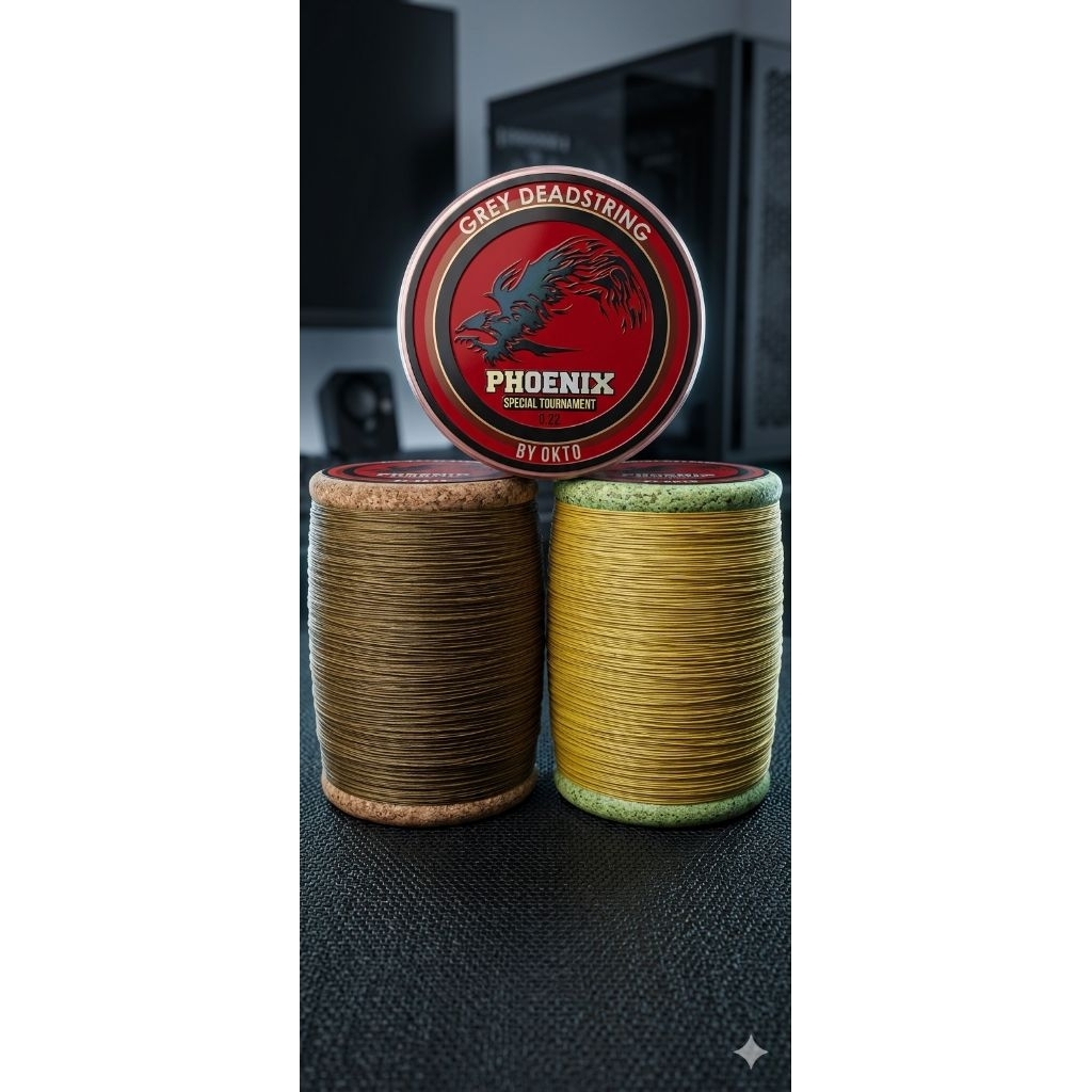 GELASAN MATOT SPESIAL TURNAMEN PHOENIX 022.5 6000 YARD BAHAN ABU IMPORT HALUS BERASA