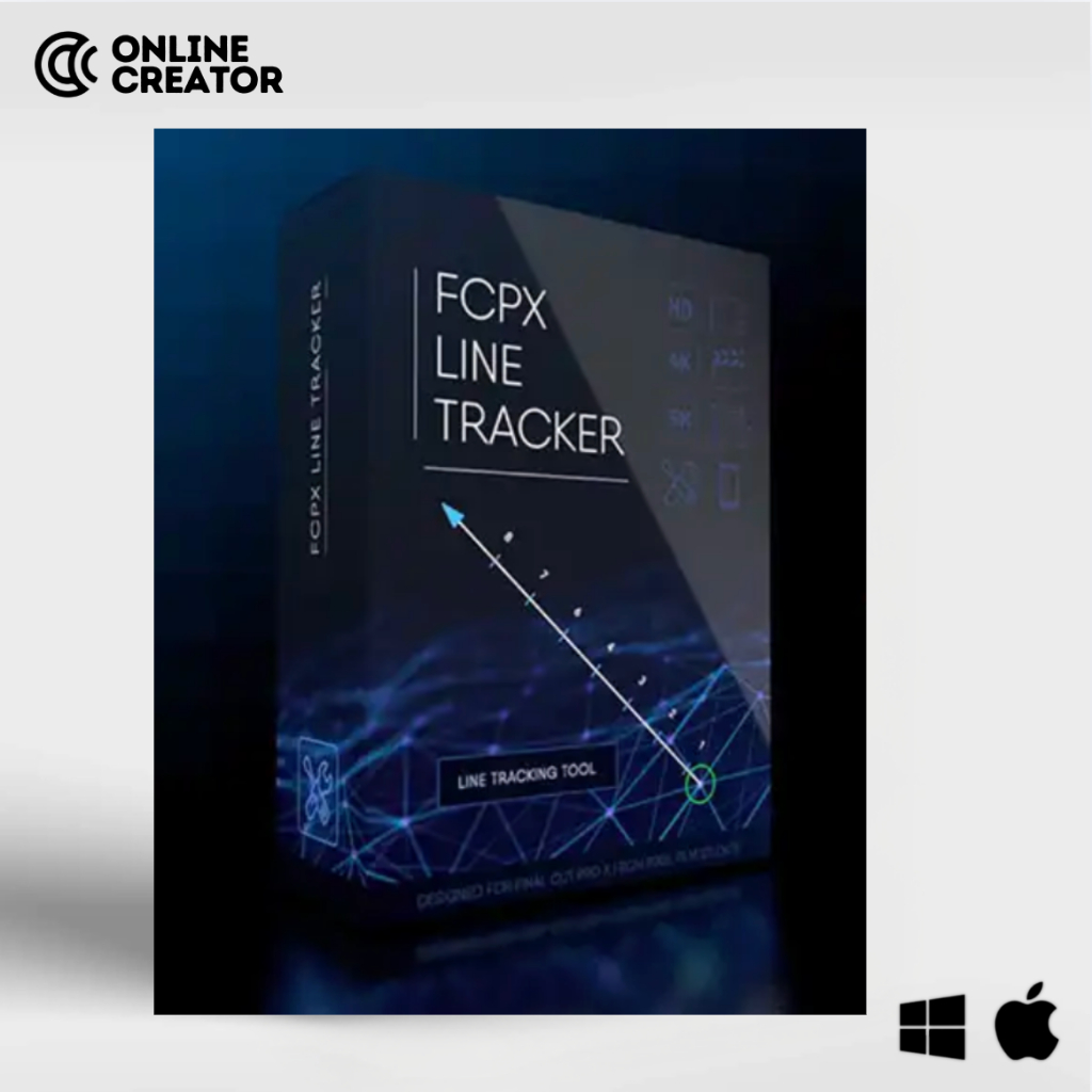 FCPX Line Tracker Final Cut Pro Plugin