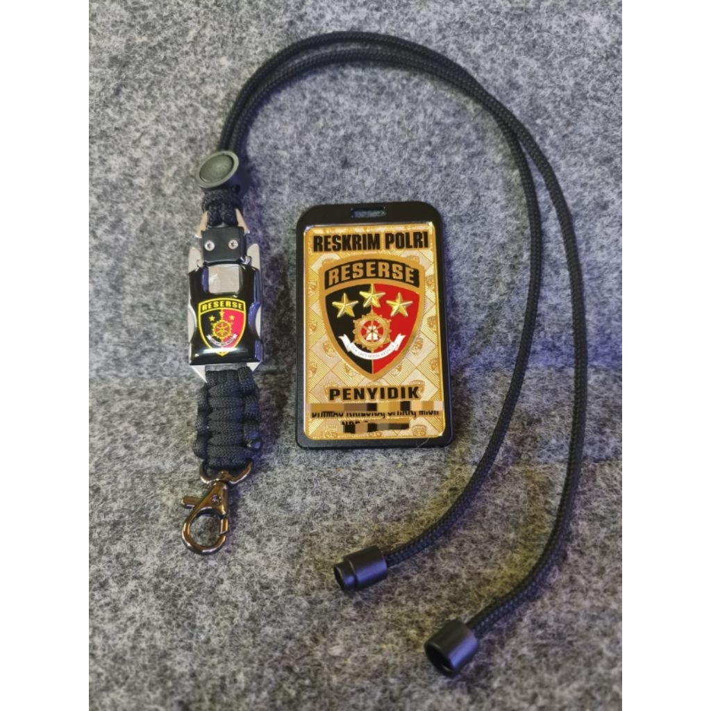 Lanyard id logo reskrim bisa custom logo
