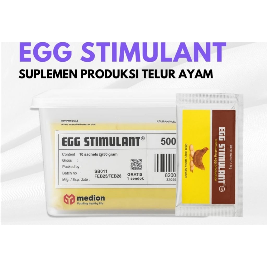 Egg stimulant multivitamin ayam entok bebek petelur
