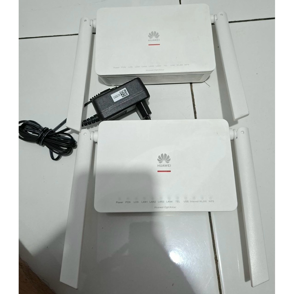 Router Huawei HG8145X6-10 6G + adaptor ori