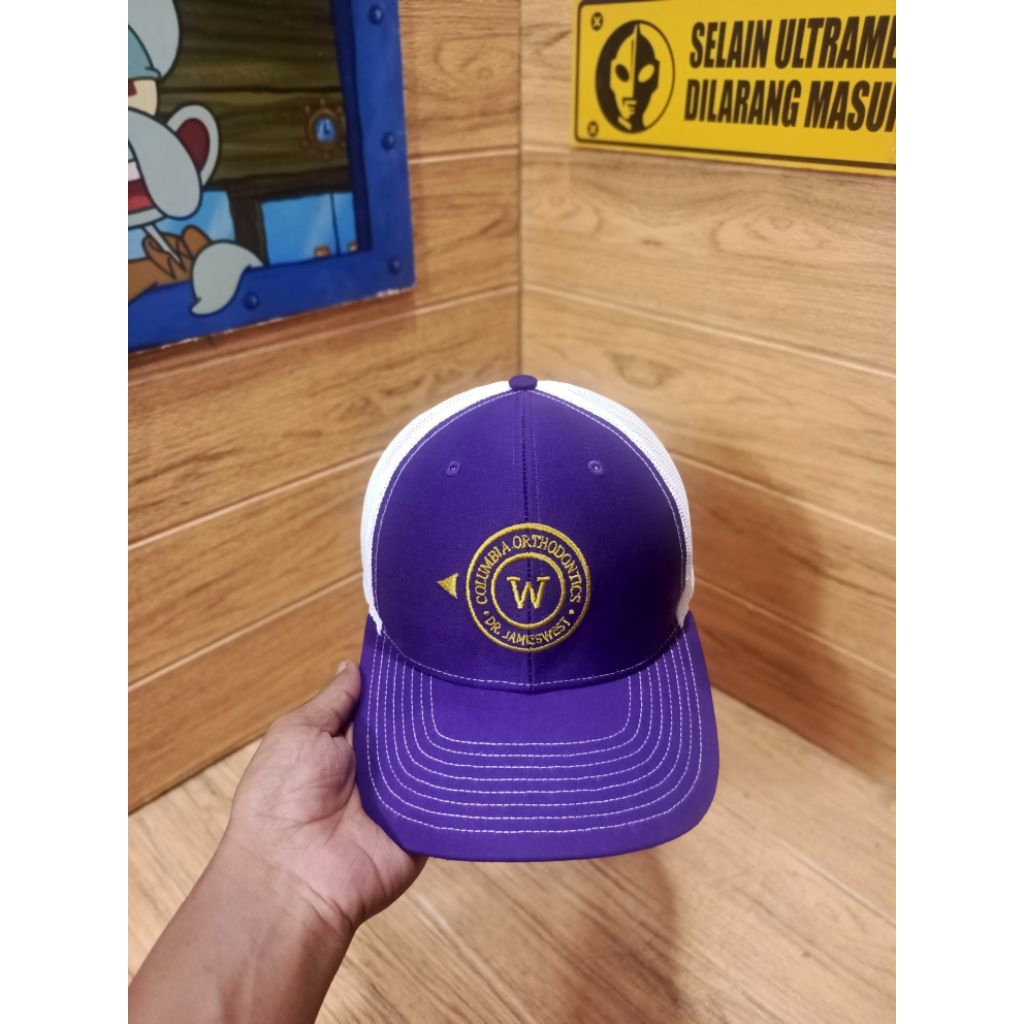 Topi tracker jaring logo Columbia second original