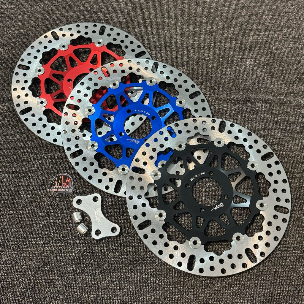 DISC CNC FLOATING RX-KING 300MM / Piring cakram Depan pnp Rxk Variasi Lebar 300 mm Rxking Rx king Rx