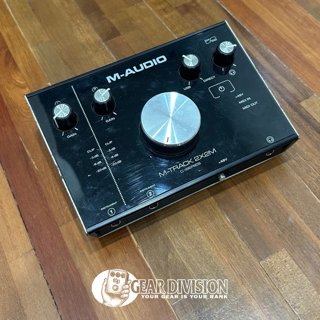 m-audio m-track 2x2M audio interface