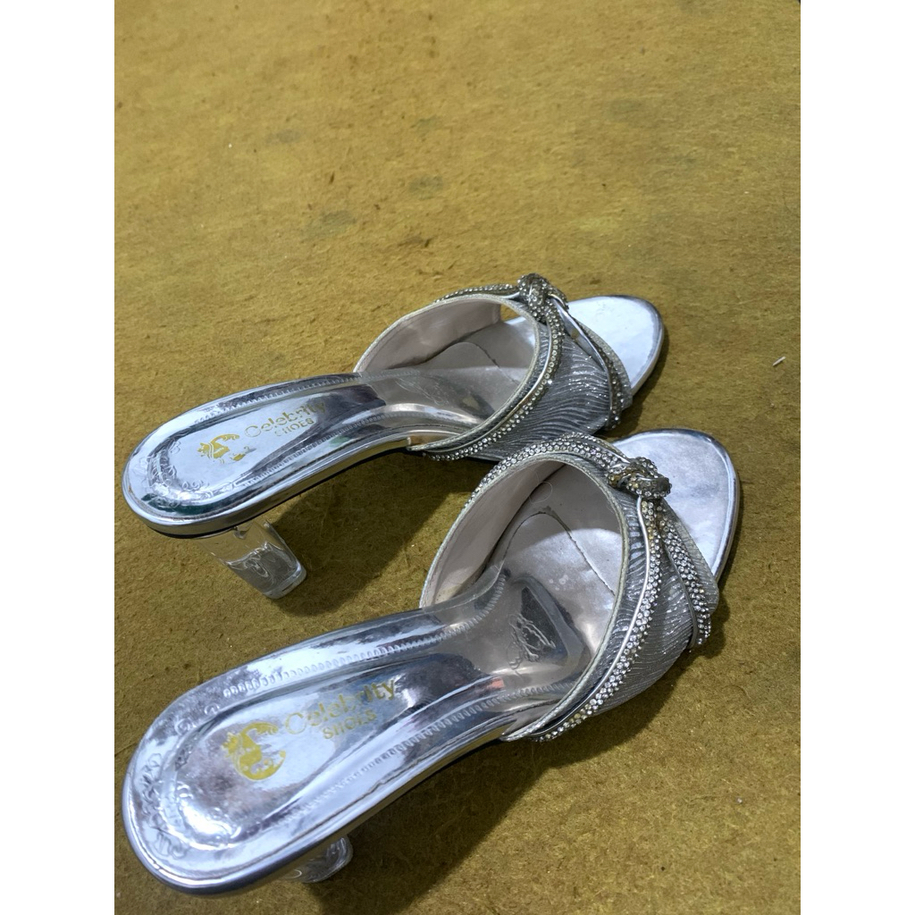 heels kaca 7cm