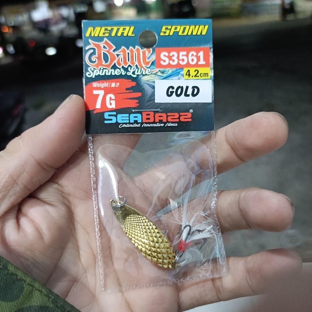 METAL SPOON GOLD UMPAN CASTING