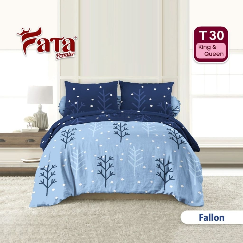 FATA - Bed Cover Set Fallon Ukuran King180x200/ Queen160x200