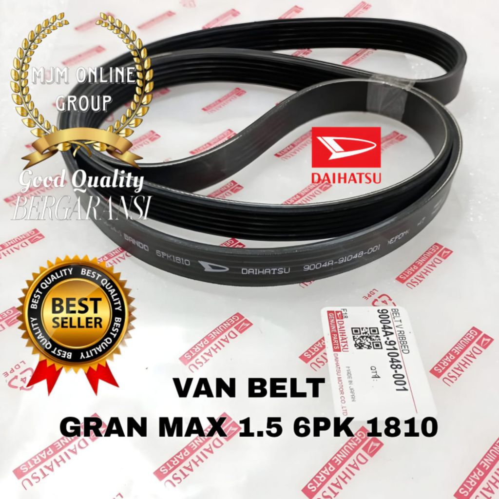 Van belt tali kipas Gran Max Grandmax 1.5 cc 6pk 1810 Original