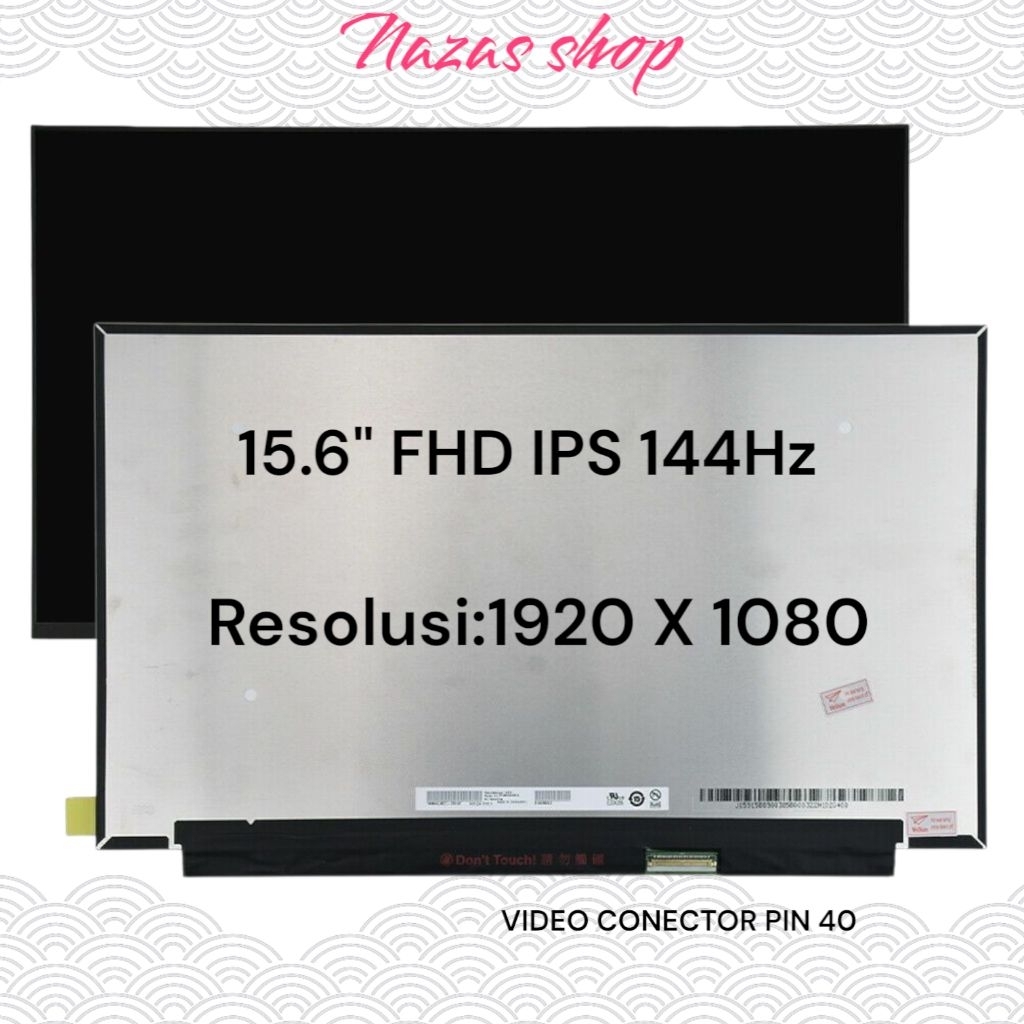 Layar Lcd Led Lenovoo LOQ 15IRH8 15.6" FHD 144Hz