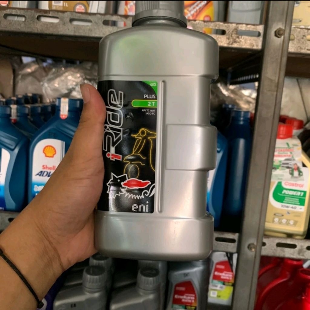 Oli Samping Agip 700 ml  | Agip | Oli samping 2t | iRide | Oli samping vespa