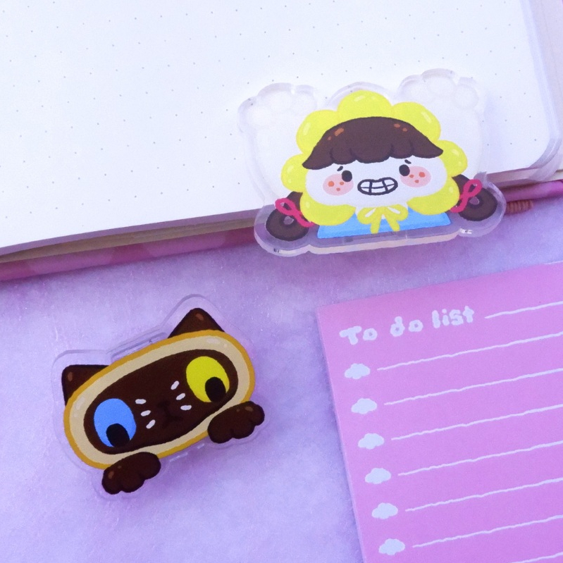 Sooba Paper Clip Acrylic | Klip Kertas Akrilik Karakter