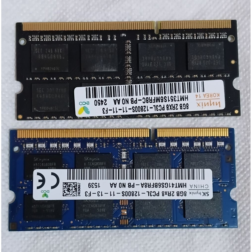 Ram Laptop. DDR3-DDR3L-PC3L 8GB. SKhynix-hynix