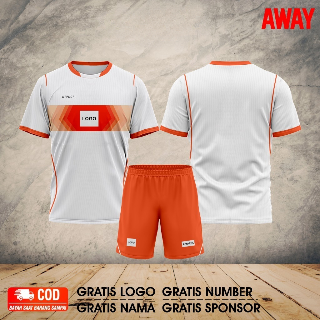 PLAYER ISSUE JRS Belanda Away PI 2026 Jersey Putih S M L XL XXL