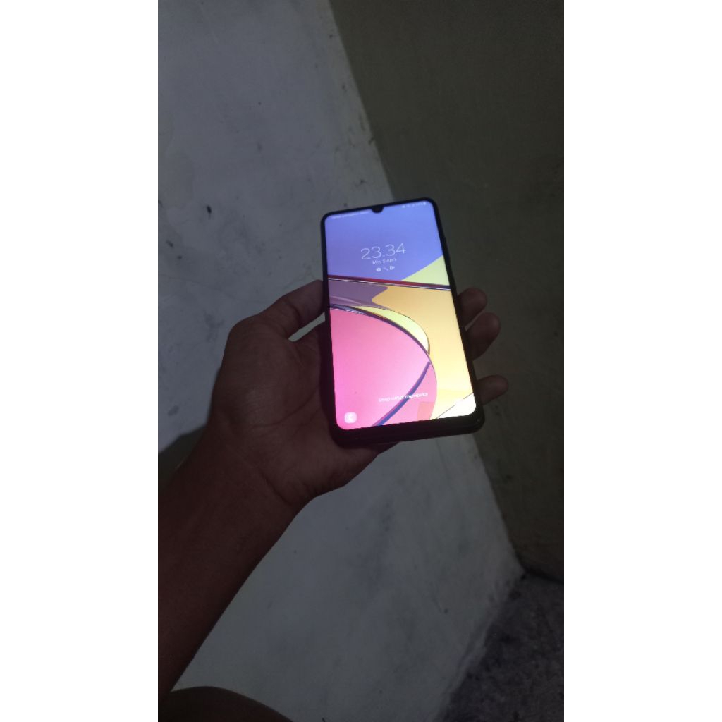 samsung a32 ram 8 128 hp only lcd lokal fingert off