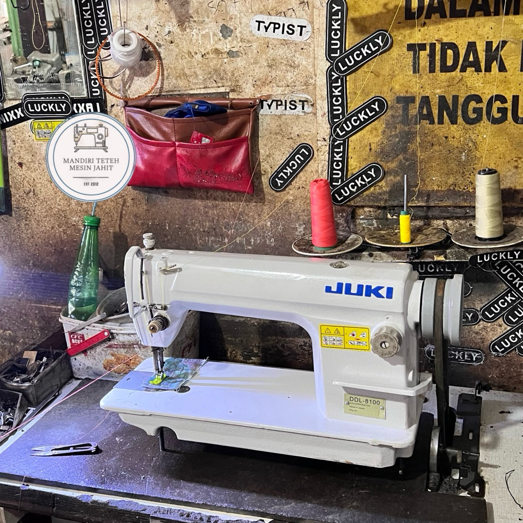 MESIN JAHIT JUKI JEPANG B-O TIMBUL SERVO SECOND (BEKAS)