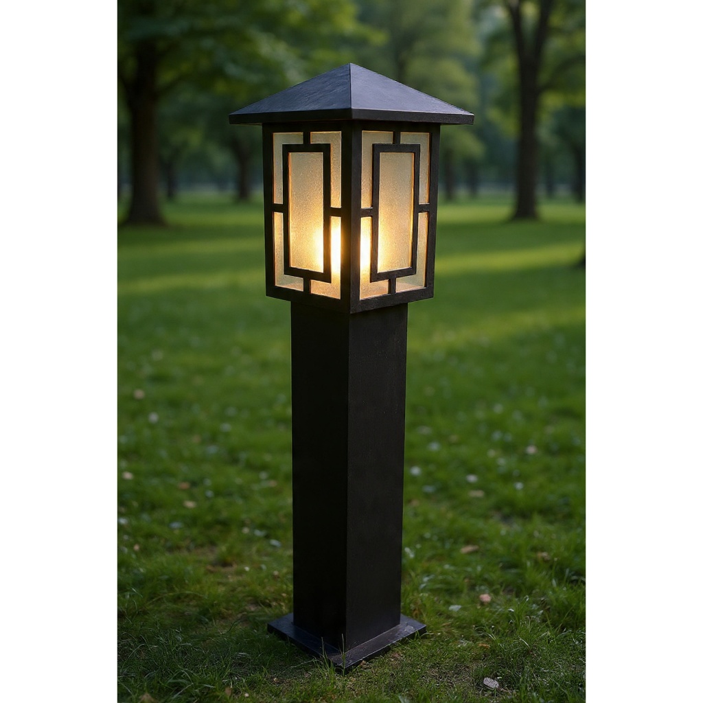 Lampu hias tiang taman tinggi 85cm rumah lampu taman outdoor