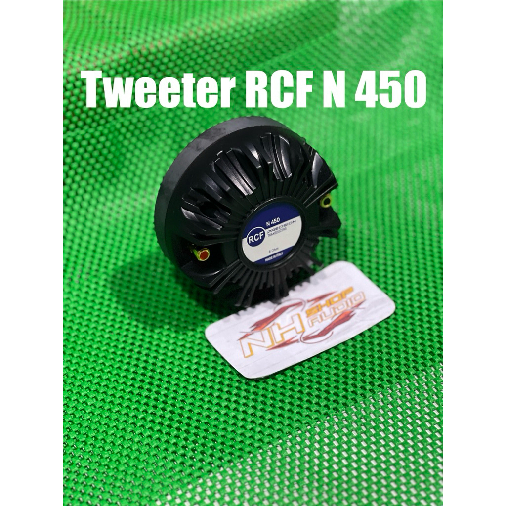 Driver Tweeter Twitter RCF N450 Twetter RCF N 450 VC 1,75 inchi 250 Watt Model Drat Bisa Spool Ulang