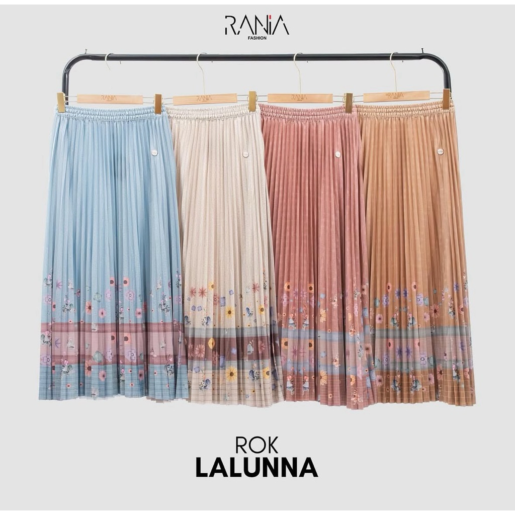 ROK PLISKET MOTIF RANIA ROK PLISKET RANIA
