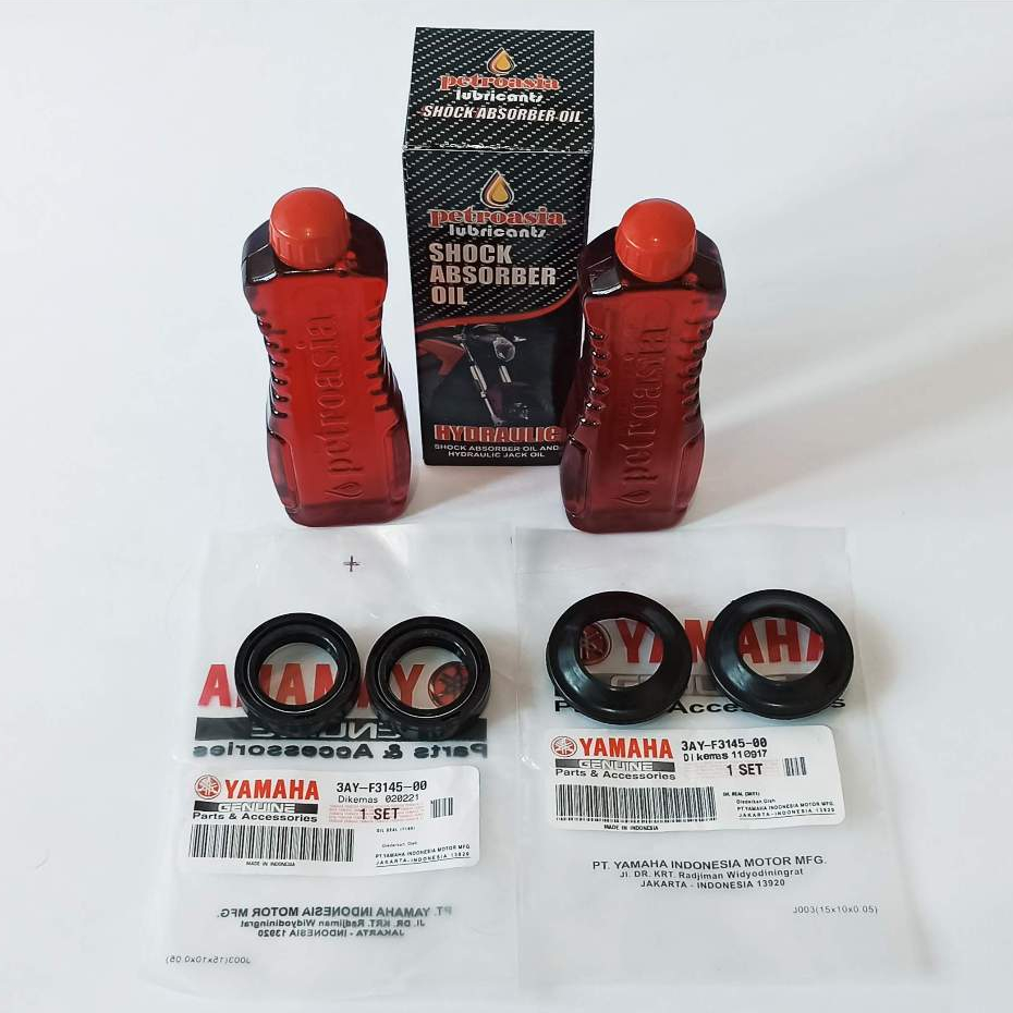 Seal Shock Depan Dan Oli Shock YAMAHA Fazzio