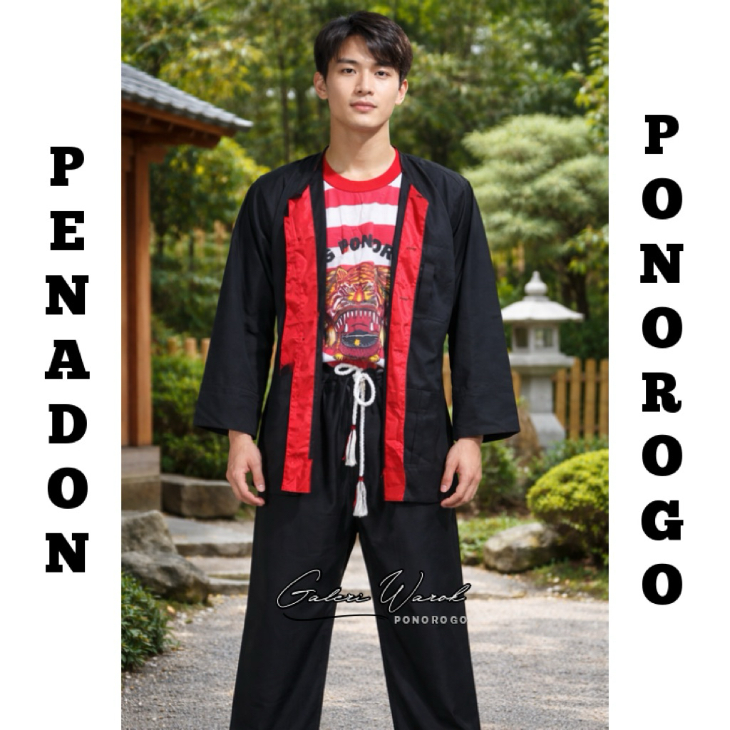[ORIGINAL] PENADON PONOROGO Pakaian Adat Ponorogo KAIN ORIGINAL NAGATA