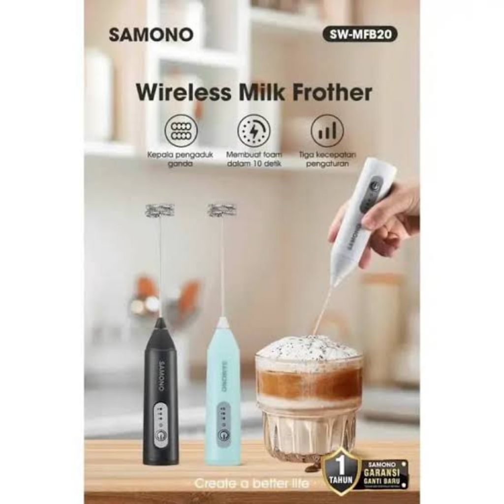 Milk Frother Samono (SW-MFB20)
