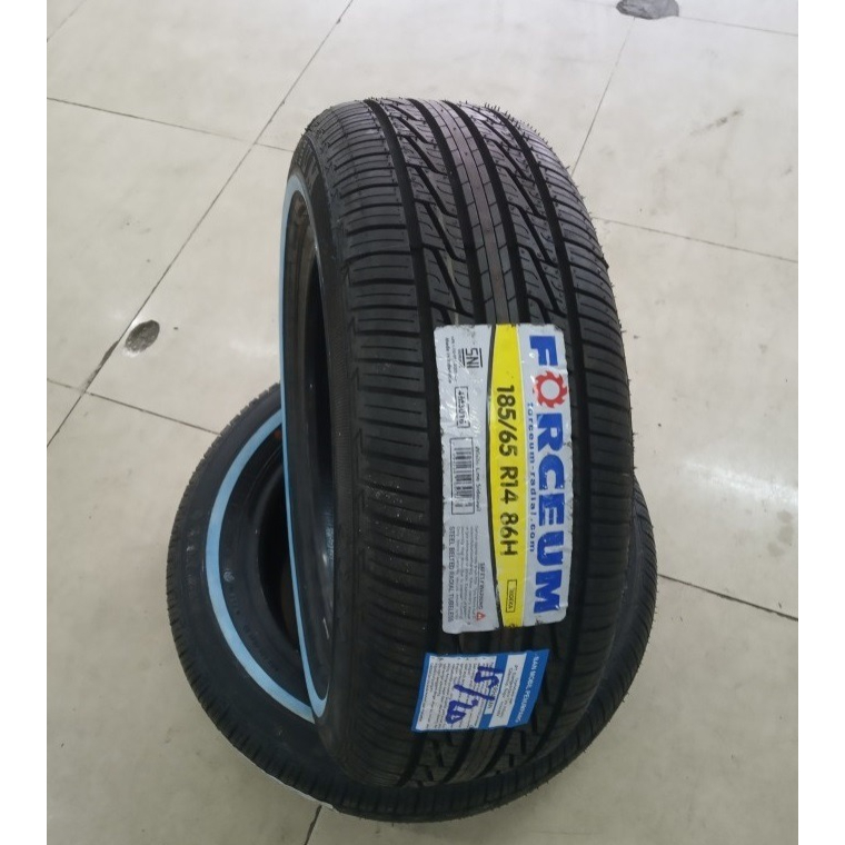 Ban Baru Lokal Ukuran 185 65 Ring 14 FORCEUM TRIDEKA White List WLW Murah