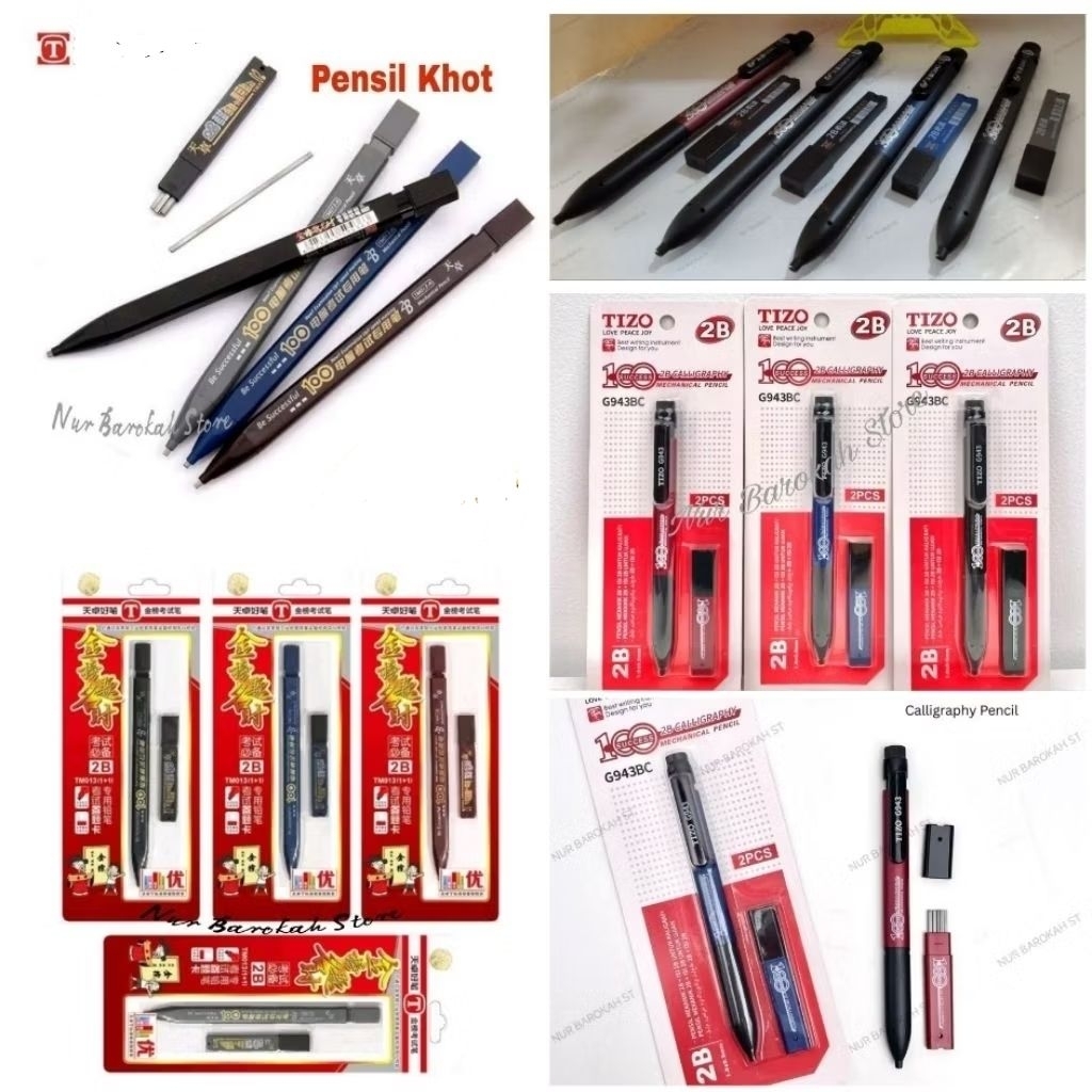Pensil Kaligrafi Khot Mekanik