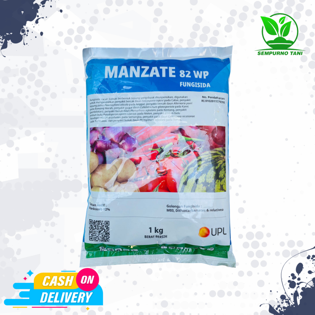 Fungisida Manzate 82 WP 1 KG sistemik Mankozeb