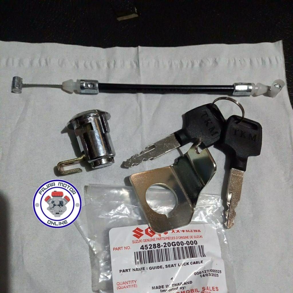 kunci jok satria dua 2tak hiu | kunci jok satria fu