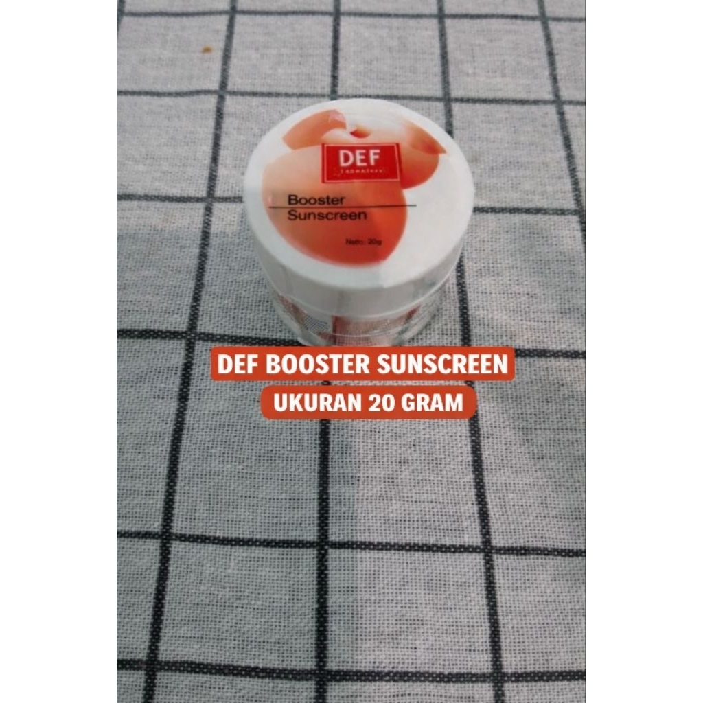 DEF BOOSTER SUNSCREEN 20 GRAM
