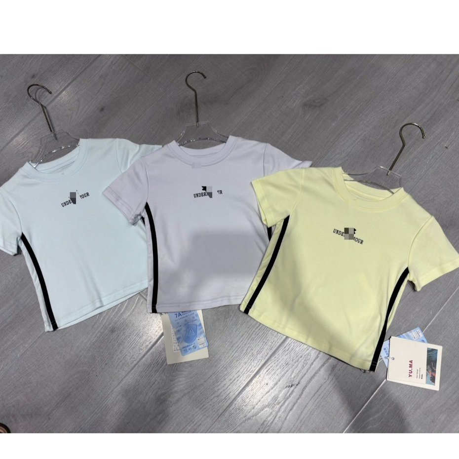 KAOS MODEL CROP TOP ANAK PEREMPUAN USIA 5-9 TAHUN BAHAN PREMIUM BAGUS