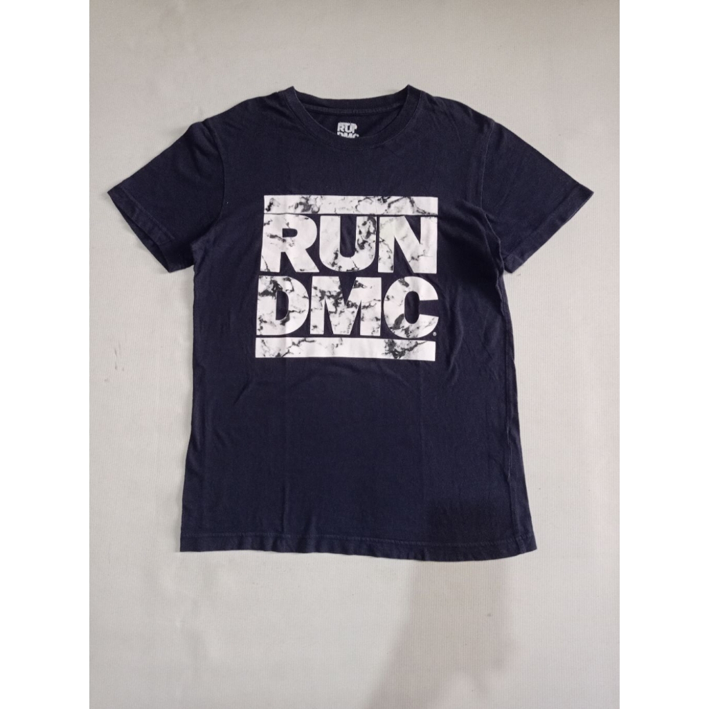 Kaos Musik Hip-Hop Rap Run DMC Official Merchandise ©2016 By Topten Size S Second Brand Topten