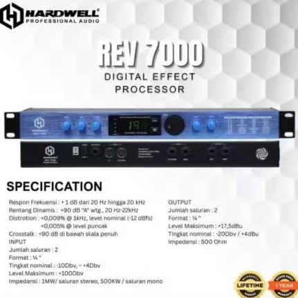 Efek Vocal Hardwell Rev7000 Original
