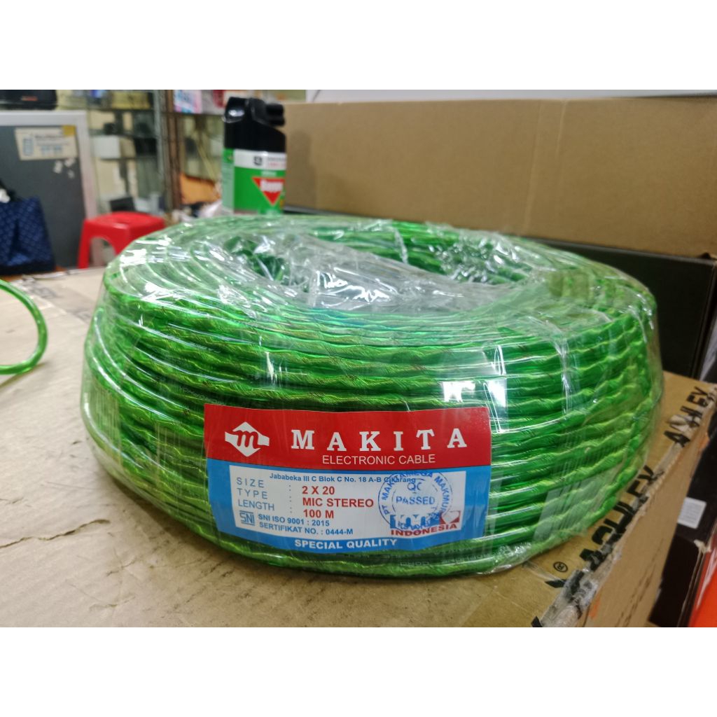 KABEL MIC MAKITA  KUALITAS BAGUS AWET PER METER
