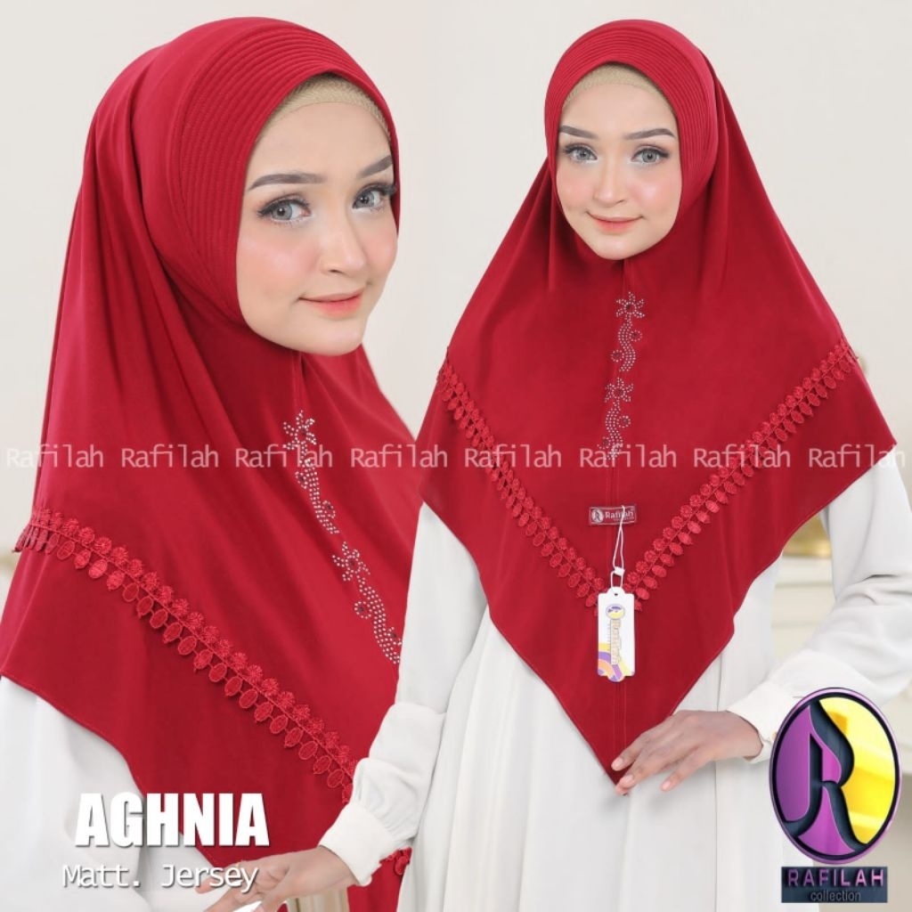 HIJAB RAFILAH AGNIA // HIJAB INSTAN // HIJAB RENDA // HIJAB GROSIR MURAH