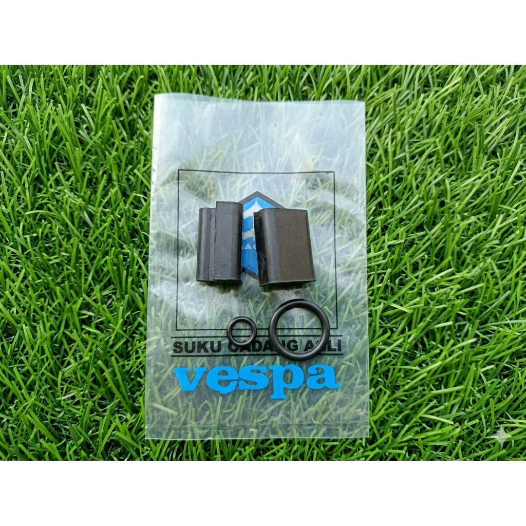 Set Karet Tatakan Starter + O-Ring Tuas Kopling + O-Ring As Starter Vespa PTS 90 100 Darling