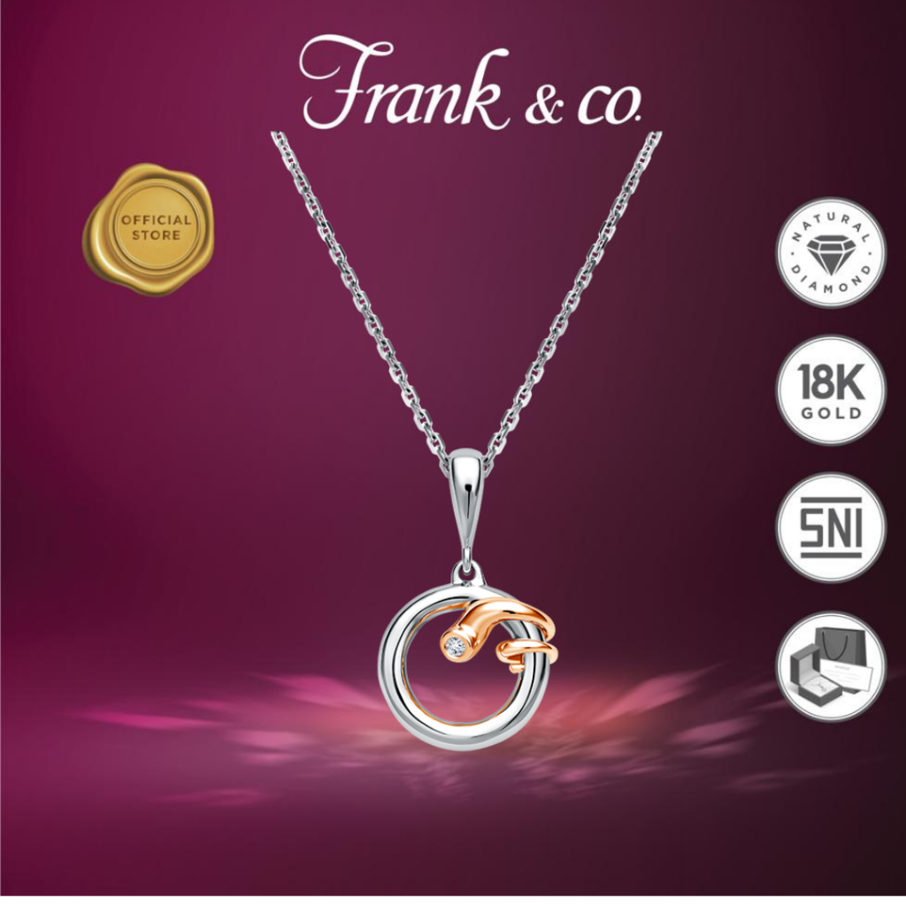 Frank & co. See The Light Meant For Me Round Necklace