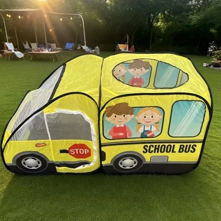 Tenda Anak Karakter Mobil Tenda Mainan Lipat Portable Indoor Outdoor Praktis