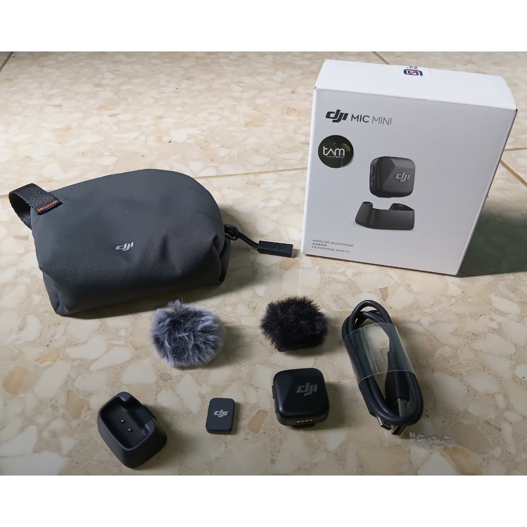 DJI MIC MINI TX ONLY Transmitter Microphone Wireless (Black)