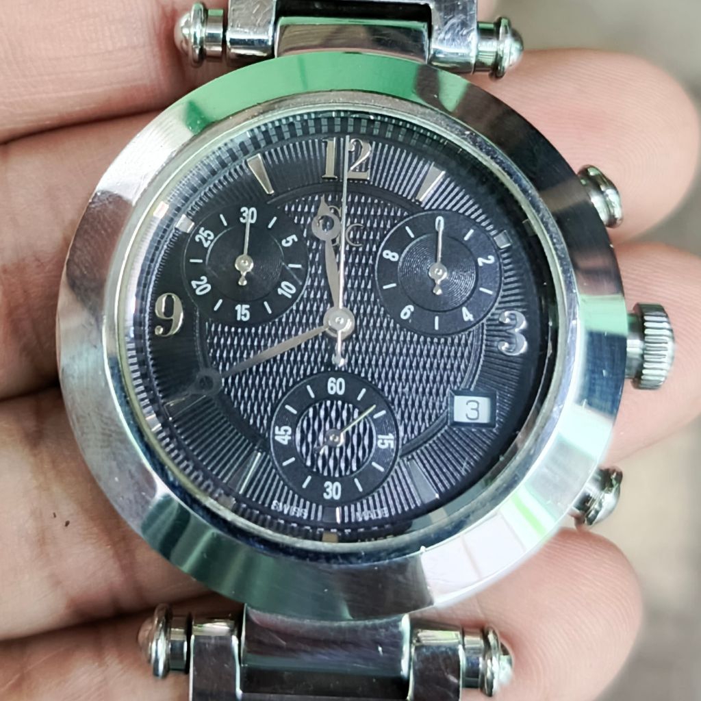 Jam Tangan Swiss GC Guess Collection Chronograph ETA Movement