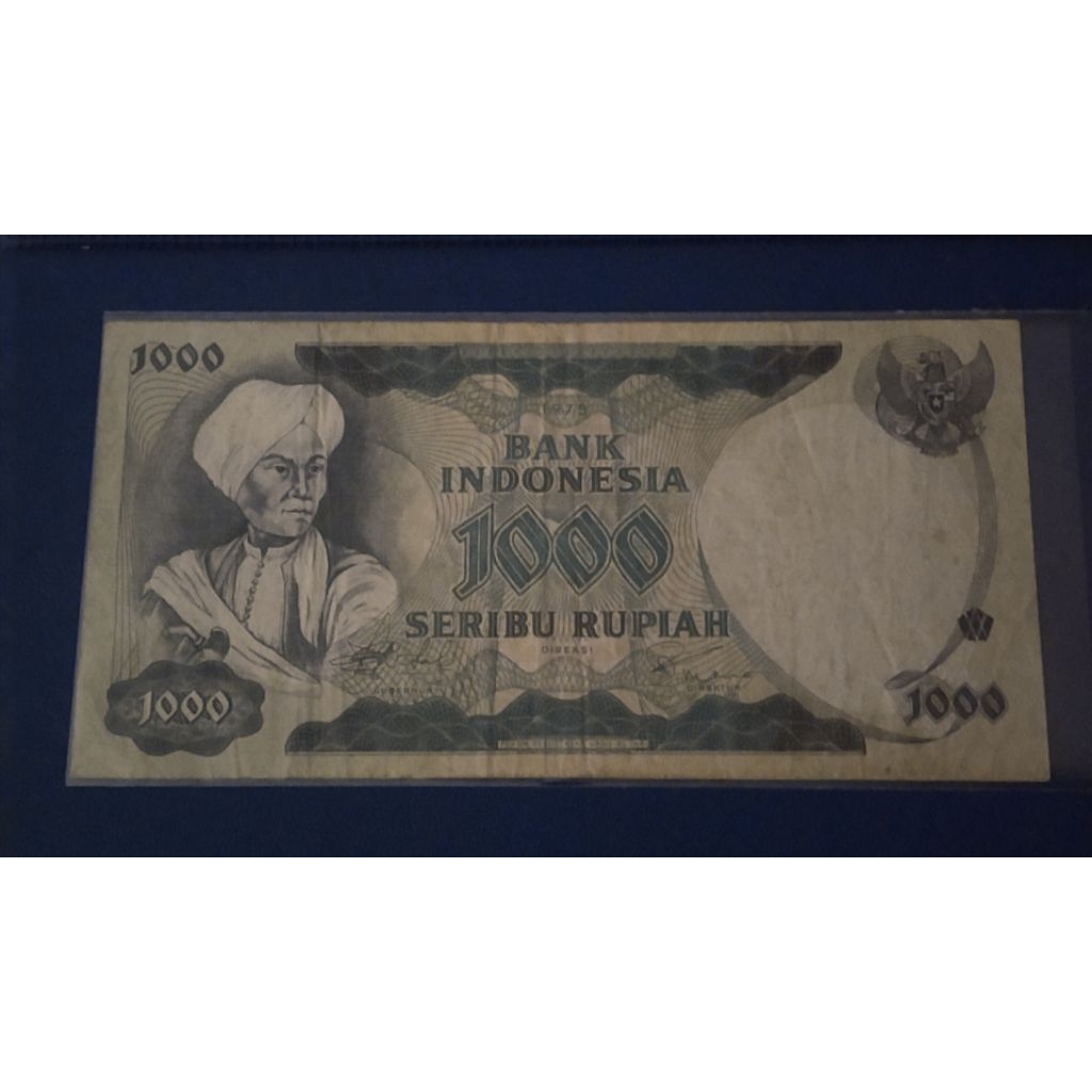Uang Lawas Indonesia Diponegoro Rp 100 Tahun 1975