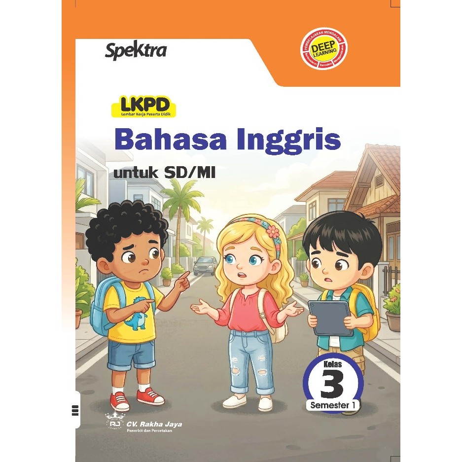 LKPD Spektra Bhs.Inggris Kelas 3 Semester Satu Kur.Merdeka SD/MI