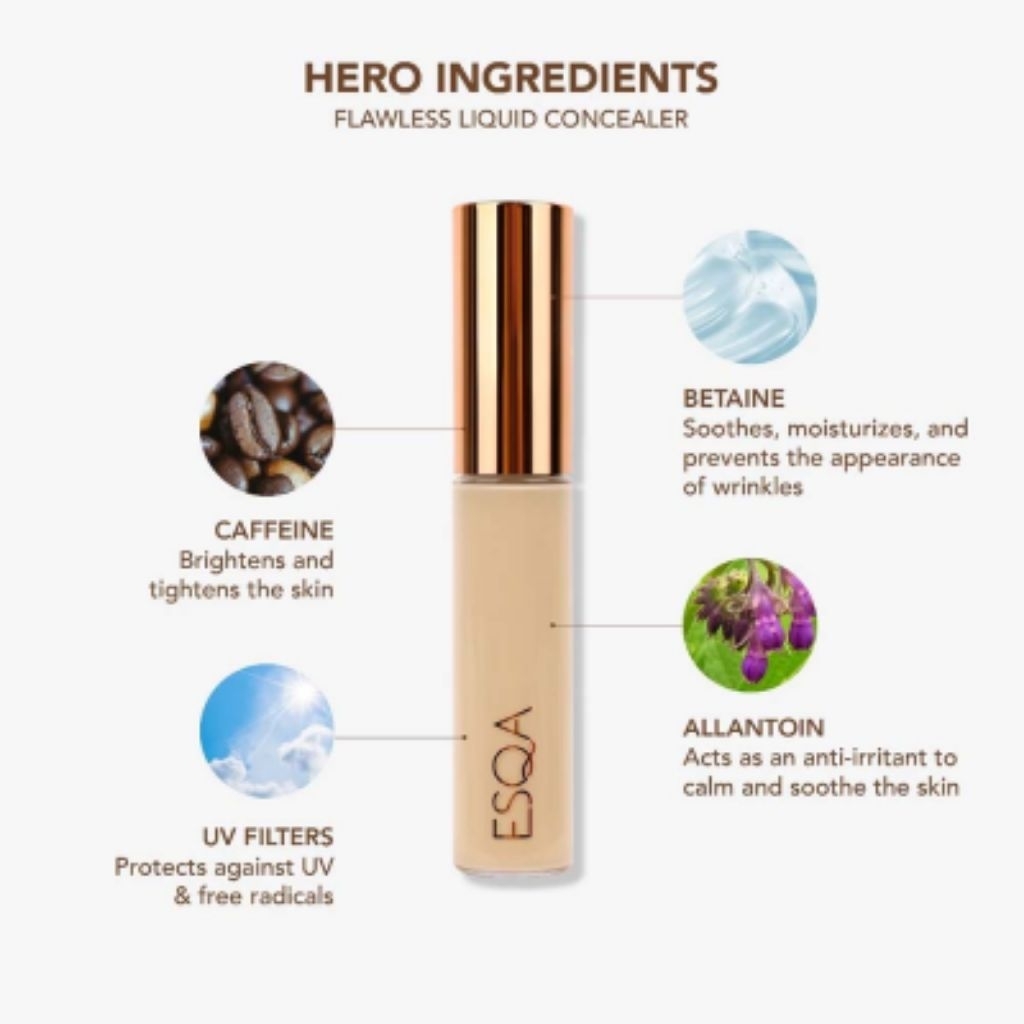 Esqa Flawless Concealer Cair Granola 5 g