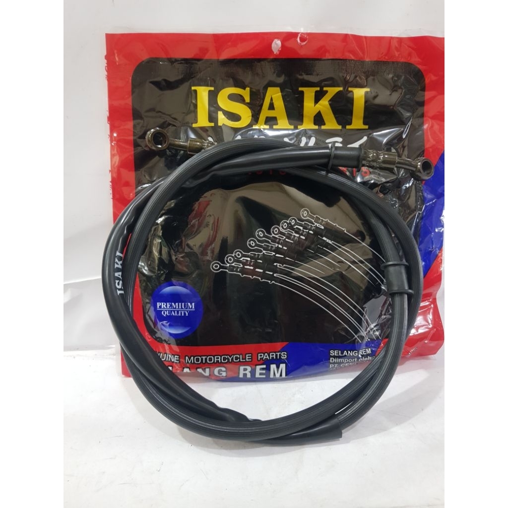 SELANG REM CAKRAM DEPAN 140CM KLX 150 ISAKI