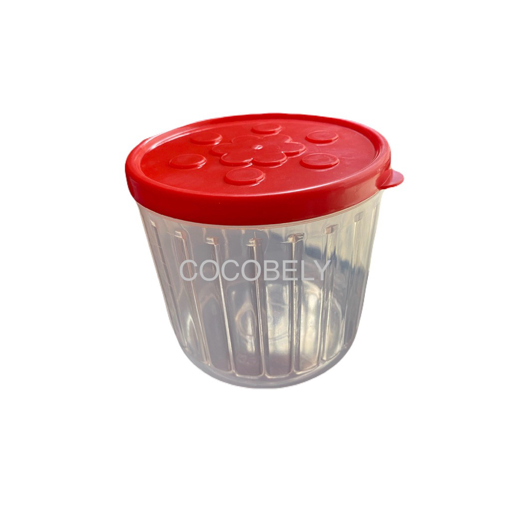 COCOBELY Toples HK Foodgrade bawang goreng 1 Kg Anti Melempem Toples Krupuk Emping Kripik Singkong K