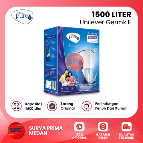 UNILEVER PURE IT GERMKILL KIT FILTER PURE IT CLASSIC 1500 LITER OBAT PURE IT GERM KILL / FILTER AIR 