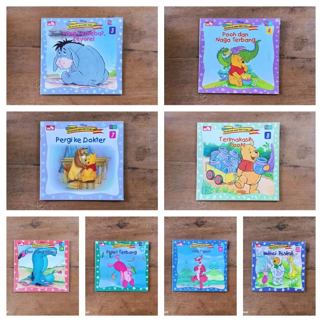 Paket Buku Cerita Anak Preloved Kondisi Bekas Terawat Layak Koleksi Penerbit Elex Media Komputindo S