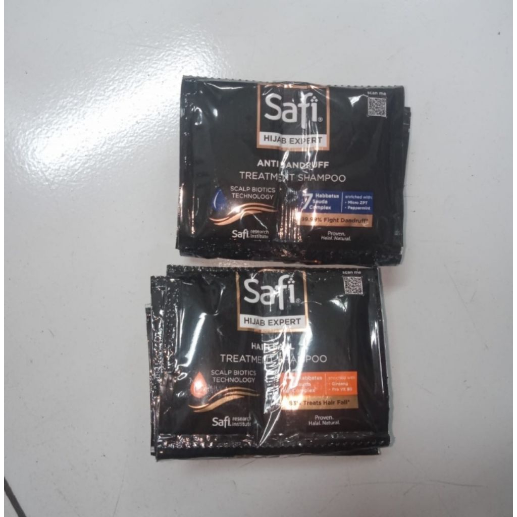 12 Sachet Shampoo Safi Hair Xpert Anti Dandruff - Mengurangi Ketombe & Rambut Rontok