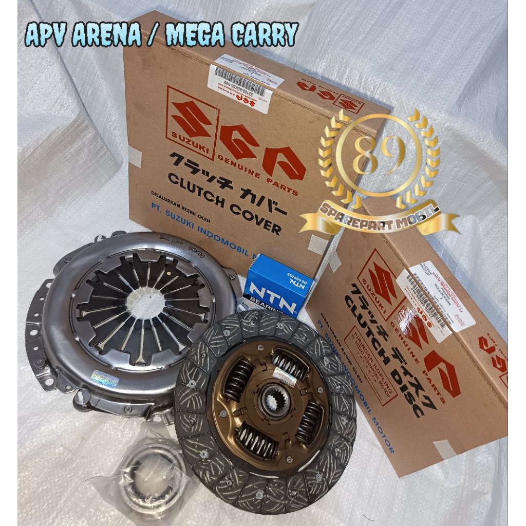 KOPLING SET MATAHARI KOPLING SUZUKI APV - APV ARENA - MEGA CARRY 1 SET